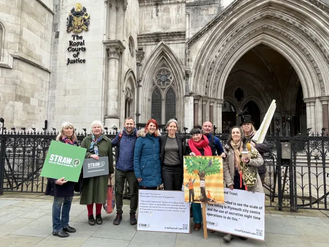 STRAW Plymouth at the Royal Courts of Justice